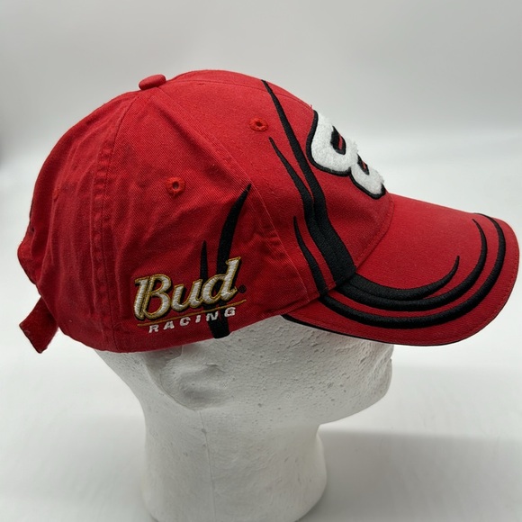 Dale Ehrnhart #8 Red Black Baseball Hat Adjustable NASCAR HT6860 - Picture 2 of 4